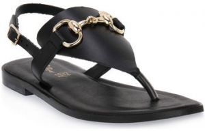 Sandále S.piero  BLACK FLAT SANDAL