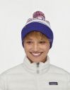 Patagonia Powder Town Beanie Park Stripe: Viking Blue galéria