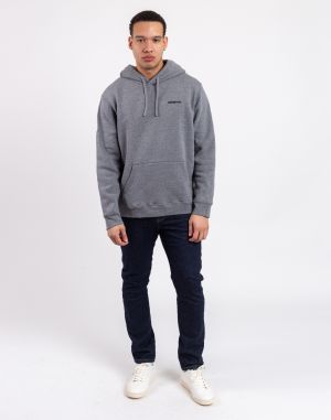 Patagonia Fitz Roy Icon Uprisal Hoody Gravel Heather