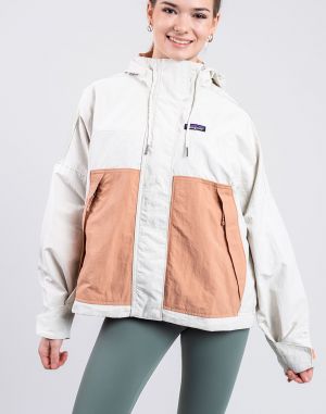 Patagonia W's Skysail Jacket Dyno White w/Terra Pink