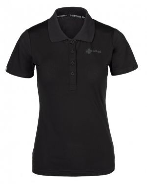 Women's polo shirt KILPI COLLAR-W black