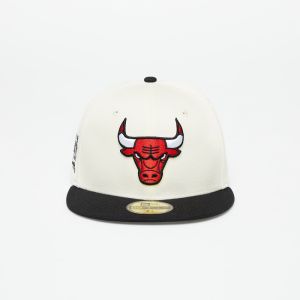 New Era Chicago Bulls Championships 59Fifty Fitted Cap Optic White/ Black