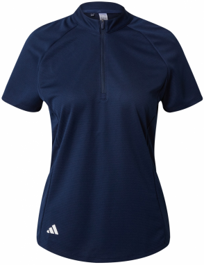 ADIDAS GOLF Funkčné tričko  námornícka modrá / biela