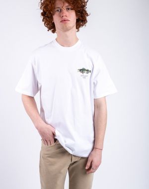 Carhartt WIP S/S Fish T-Shirt White