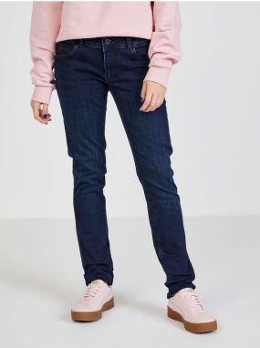 Tmavomodré dámske straight fit rifle Pepe Jeans New Brooke