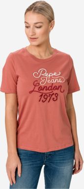 Pepe Jeans Lola Tričko Oranžová