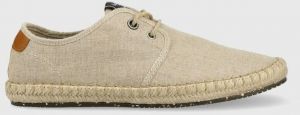 Espadrilky Pepe Jeans TOURIST béžová farba, PMS10316