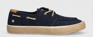 Semišové espadrilky Pepe Jeans PMS10325 tmavomodrá farba, PORT COAST