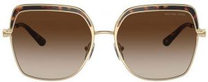 Slnečné okuliare Michael Kors GREENPOINT dámske, zlatá farba, 0MK1141