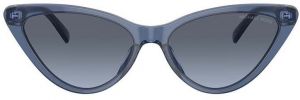 Slnečné okuliare Michael Kors HARBOUR ISLAND dámske, tmavomodrá farba, 0MK2195U