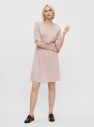 Šaty na denné nosenie pre ženy Pieces - svetloružová galéria
