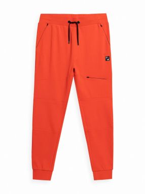 4F Športové nohavice  oranžová