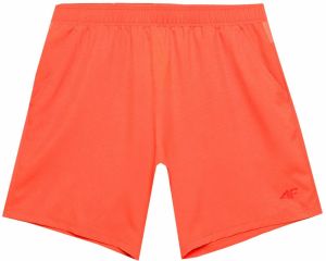 4F Športové nohavice  oranžová