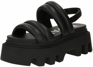 BUFFALO Remienkové sandále 'Flora'  čierna