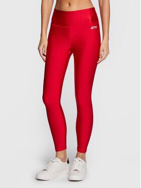 DKNY Sport Legíny DP2P2782 Červená Slim Fit