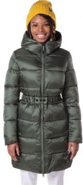 Rossignol LIGHT HOODIE COAT W Voľnočasový dámsky kabát, tmavo zelená, veľkosť