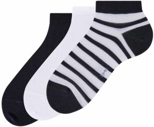 FALKE Ponožky  modrosivá / čierna / biela