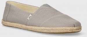 Espadrilky Toms Alpargata Rope šedá farba, 10019895