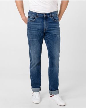 Straight fit pre mužov Trussardi Jeans - modrá