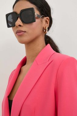 Slnečné okuliare Etro dámske, čierna farba, ETRO 0026/S