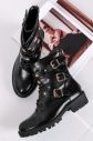 Čierne šnurovacie topánky Myrinia galéria