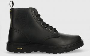 Členkové topánky Blauer Guantanamo pánske, čierna farba