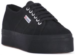 Módne tenisky Superga  COTU FULL BLACK UP AND DOWN