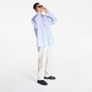 Comme des Garçons SHIRT Stripes Cotton Shirt Blue