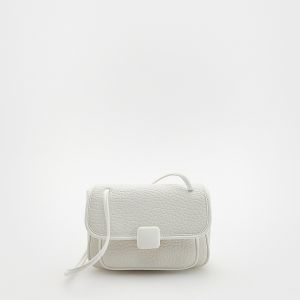 Reserved - Crossbody kabelka s prackou - Biela