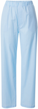 Lindex Pyžamové nohavice  nebesky modrá / biela
