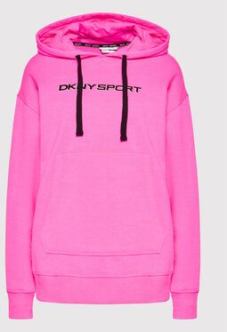 DKNY Sport Mikina DPPT8774 Ružová Oversize