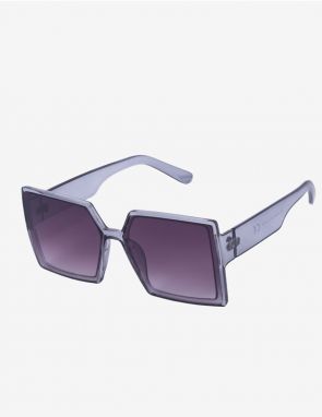 Shelvt Women's Square Grey Sunglasses
