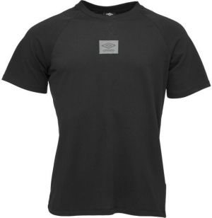 Umbro RLXS TEE ESSENTIALS Pánske tričko, čierna, veľkosť
