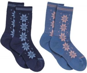 KARI TRAA VINST Dámske ponožky, modrá, veľkosť