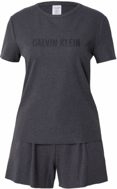 Calvin Klein Underwear Kraťasy 'Intense Power'  sivá melírovaná