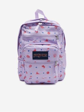 Svetlo fialový dámsky vzorovaný batoh Jansport Big Student