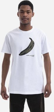 Pánske tričko Maharishi Warhol Banana tričko 9642 biele