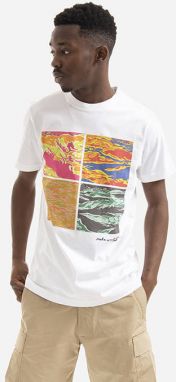 Pánske tričko Maharishi Maha Warhol DPM Series 3 tričko 9646 biela