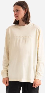 Pánske tričko Maharishi Miltype vyšívané tričko s dlhým rukávom 9754 ECRU