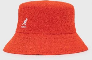 Klobúk Kangol K3050ST.CG637-CG637, oranžová farba,