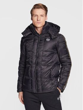 Sergio Tacchini Vatovaná bunda Meridiano 39736 Čierna Regular Fit