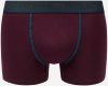 Boxerky Style 6 Cuff Logo&Contrast Piping 2Pcs Box - Dark Blue/Bordeaux Replay galéria