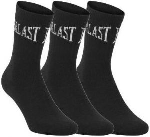 Everlast TENNIS EVERLAST SOCKS Športové vysoké ponožky, čierna, veľkosť