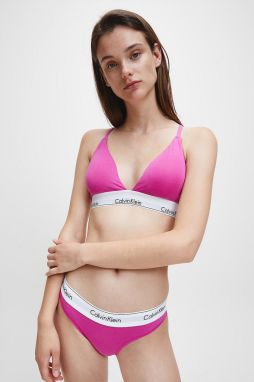 Calvin Klein ružové nohavičky Bikini