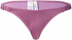 Calvin Klein Swimwear Bikinové nohavičky 'Authentic'  svetlosivá / fuksia / čierna