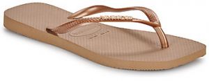 Žabky Havaianas  SLIM SQUARE LOGO METALLIC