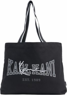 Karl Kani Shopper  grafitová / čierna / biela