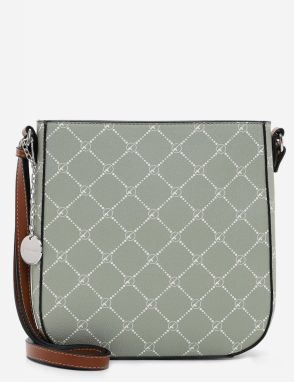 Šedá vzorovaná crossbody kabelka Tamaris Anastasia Classic