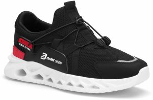 DARK SEER Black and White Men's Sneakers