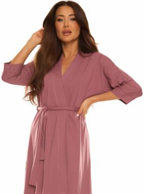 Bathrobe De Lafense 892 Visa long 3XL-4XL women's blueberry 060